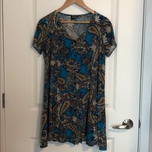 Reclaimed Vintage Printed Dress